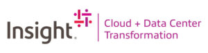 insight logo with slogan cloud plus data center transformation